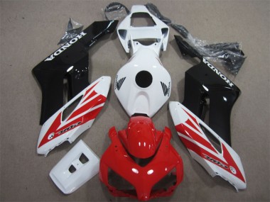 Weiß Rot Honda CBR 1000 RR 04-05 Verkleidungen Komplett Sets