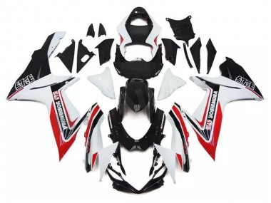 Weiß Rot Schwarz Suzuki GSXR 600 / 750 K11 11-24 Verkleidungen