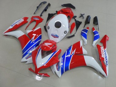 Weiß Rot TT Legend Honda CBR 1000 RR 12-16 Verkleidungen