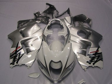 Weiß Schwarz Aufkleber Suzuki GSXR 1300 Hayabusa 96-07 Verkleidungen