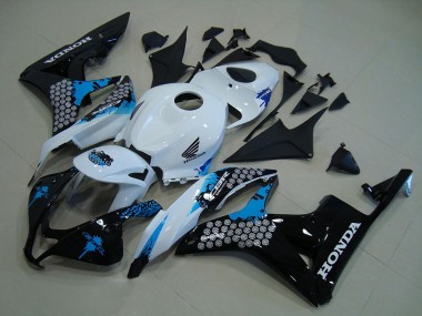 Weiß Schwarz Blau Honda CBR 600 RR 07-08 Verkleidungen
