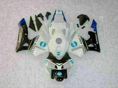 Weiß Schwarz Honda CBR 600 RR 03-04 Vollverkleidung
