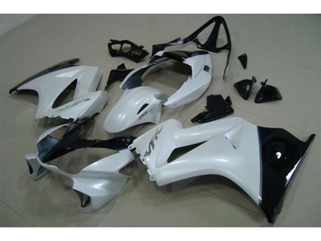 Weiß Schwarz Honda VFR 800 02-13 Verkleidungen & Plastik