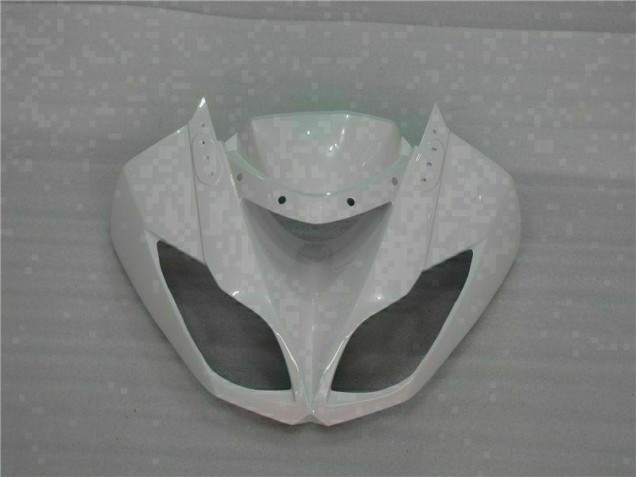 Weiß Schwarz Kawasaki ZX6R 09-12 Verkleidung