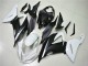 Weiß Schwarz Kawasaki ZX6R 13-18 Verkleidung Weiß Schwarz Kawasaki ZX6R 13-18 Verkleidung