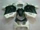Weiß Schwarz Ninja 3M Kawasaki EX250 08-12 Verkleidungen Weiß Schwarz Ninja 3M Kawasaki EX250 08-12 Verkleidungen