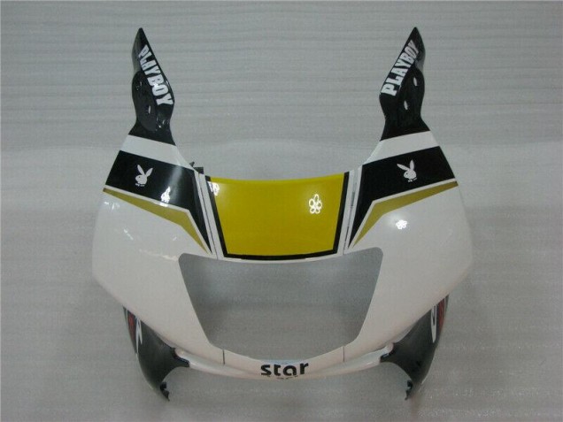 Weiß Schwarz Playboy Honda CBR 600 F3 95-98 Verkleidungen Weiß Schwarz Playboy Honda CBR 600 F3 95-98 Verkleidungen