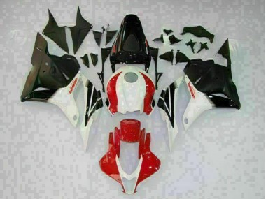 Weiß Schwarz Rot Honda CBR 600 RR 09-12 Verkleidungen