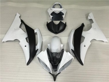 Weiß Schwarz Yamaha R6 08-16 Verkleidung