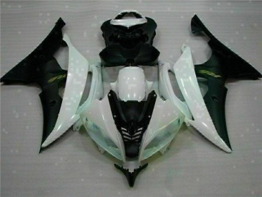 Weiß Schwarz Yamaha R6 08-16 Verkleidungen & Plastik