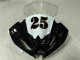 Weiß Schwarz Yamaha R6 08-16 Vollverkleidung Weiß Schwarz Yamaha R6 08-16 Vollverkleidung