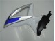 Weiß Silber Blau Suzuki GSXR 600 / 750 K8 08-10 Verkleidungen