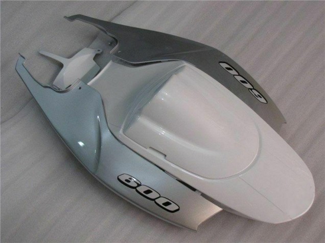 Weiß Silber Suzuki GSXR 600 / 750 K6 06-07 Verkleidungen