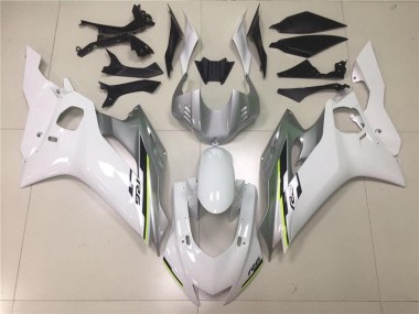 Weiß Silber Yamaha R6 17-23 Verkleidungen