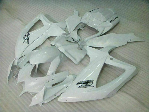 Weiß Suzuki GSXR 600 / 750 K8 08-10 Verkleidungen