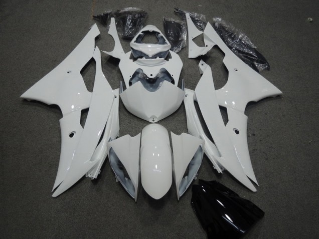 Weiß Yamaha R6 08-16 Verkleidung & Plastik